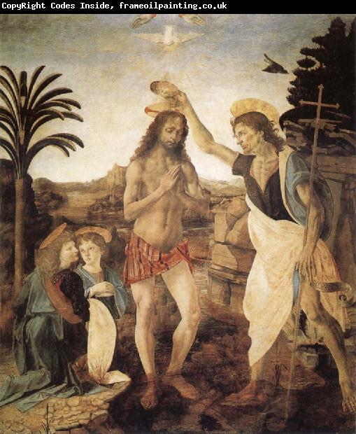 Andrea del Verrocchio The Baptism of Christ